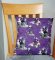 Nightmare Before Christmas - Purple - Large Handmade 16x16" Accent or Throw Pillow